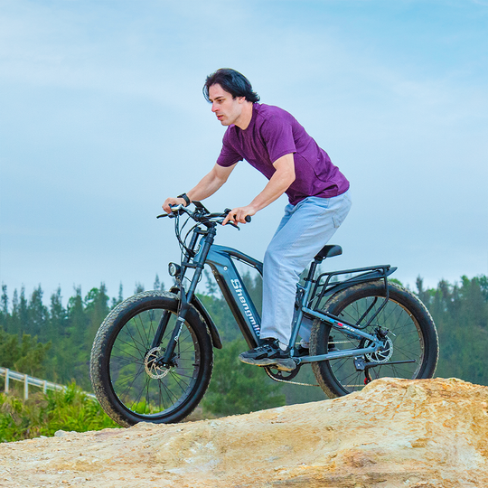 Shengmilo MX05 Full Suspension Electric Mountain Bike 48V 17.5AH 90KM