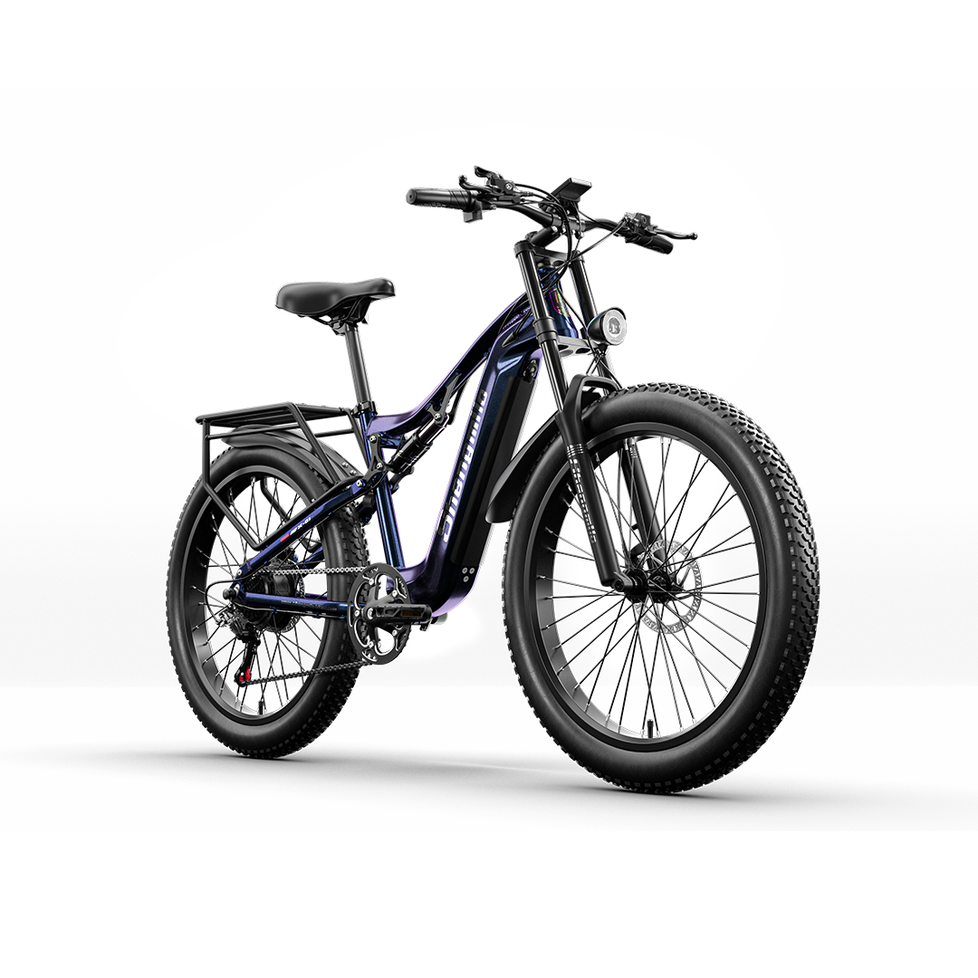 Full suspension fat tire best sale mountain bike for sale