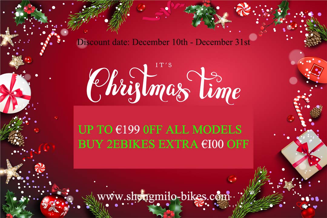 Willkommen zur Winter-Weihnachts-Extravaganz von Shengmilo Bikes!