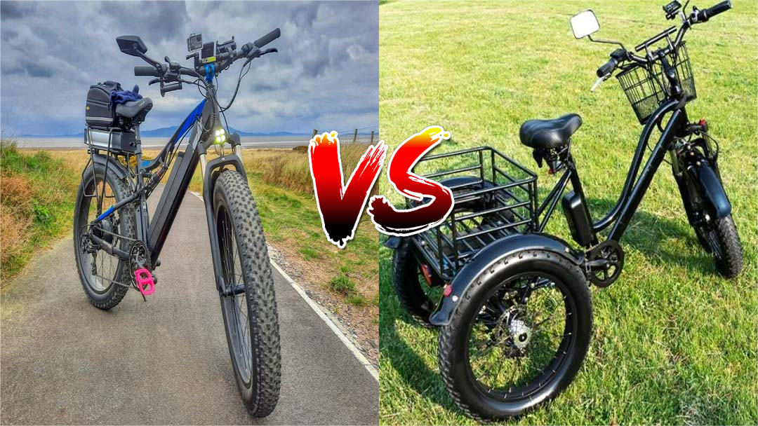 Ηλεκτρικά ποδήλατα εναντίον ηλεκτρικών τρίκυκλων: Ποιο να επιλέξετε;