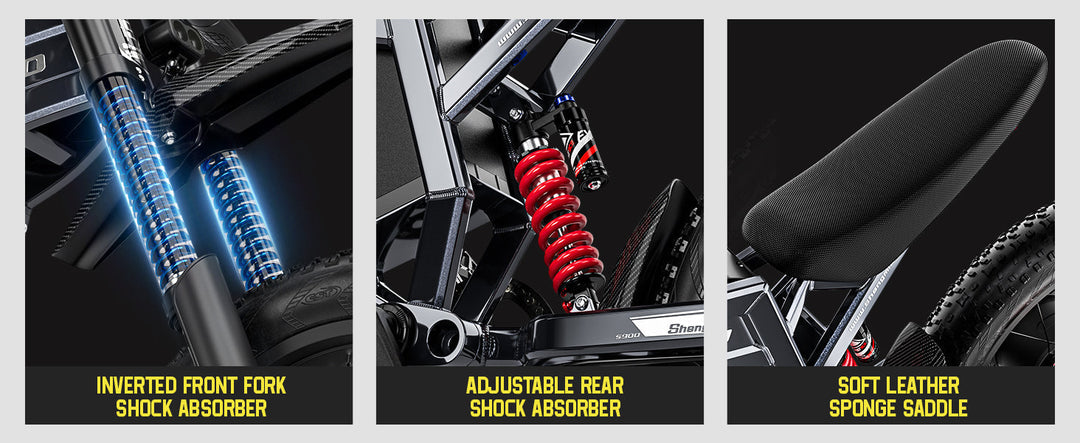 Shengmilo Electric Bicycle Front and Rear Suspension System Comprehensive Analysis and Maintenance Tips