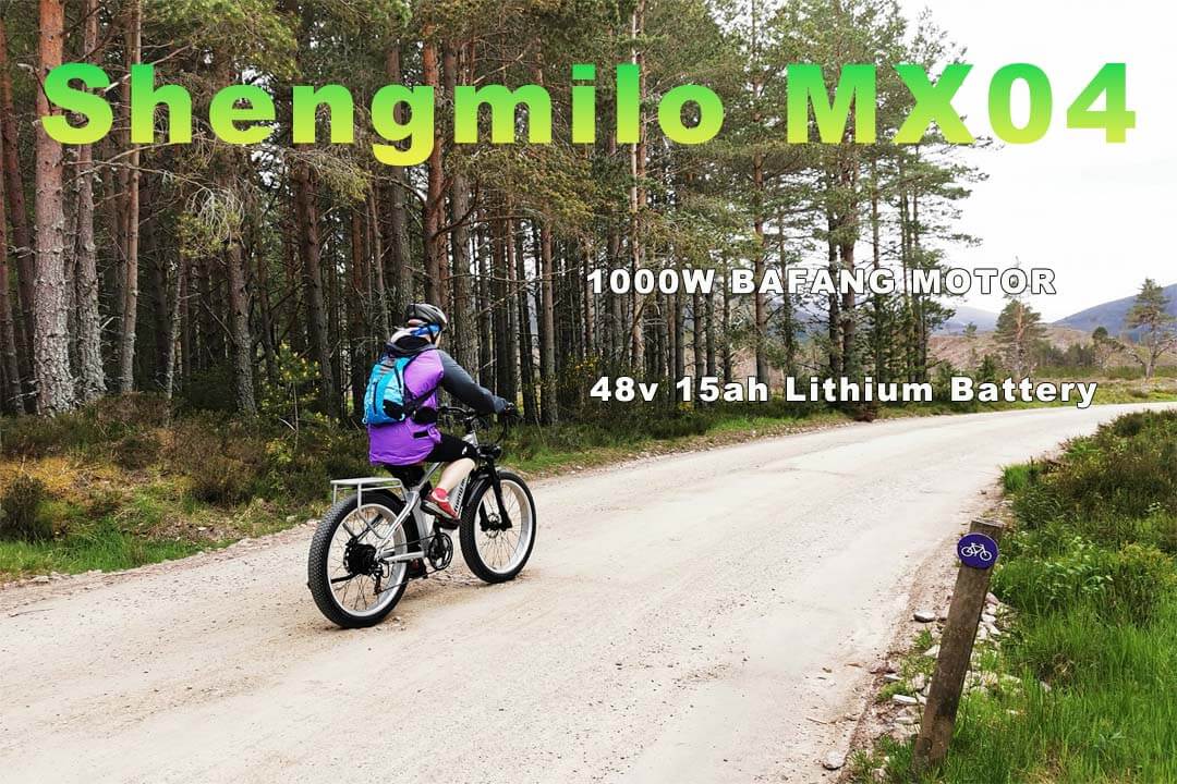 Vyberte si elektrický bicykel shhengmilo mx04 na kempovanie a cestovanie.