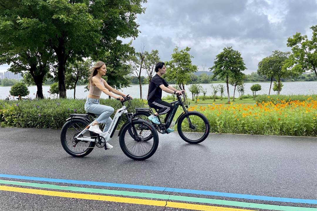 Explorez le plein air: roulez en été avec facilité sur un vélo électrique