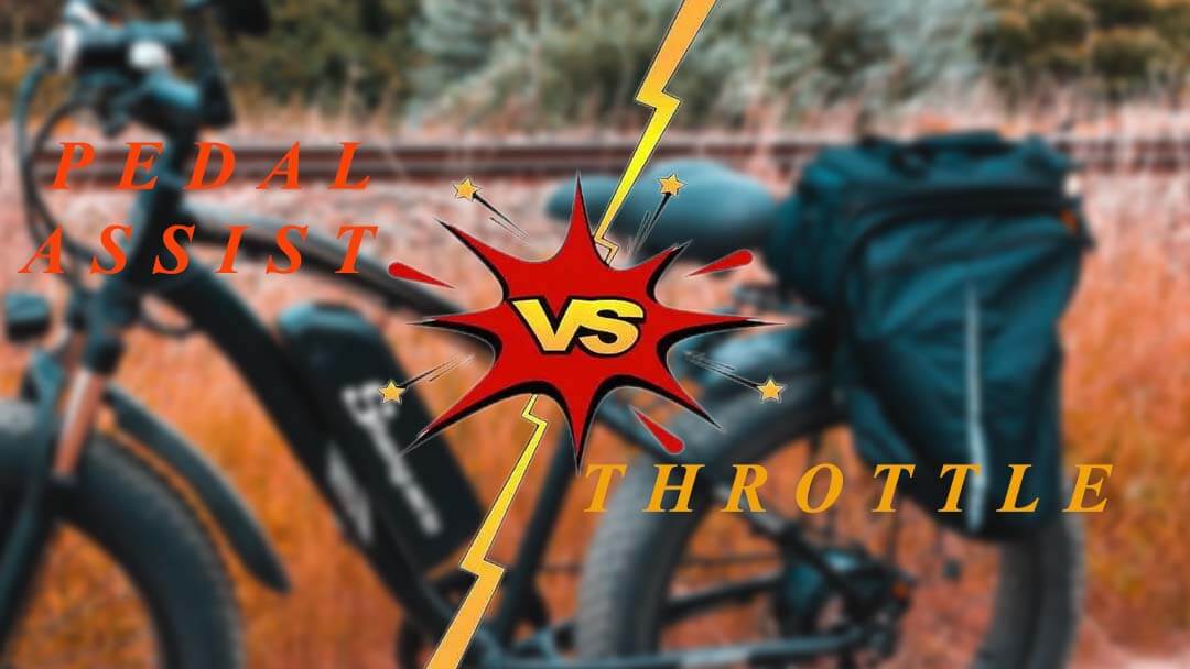 Cúnamh Pedal R-Rothar vs Mód Throttle