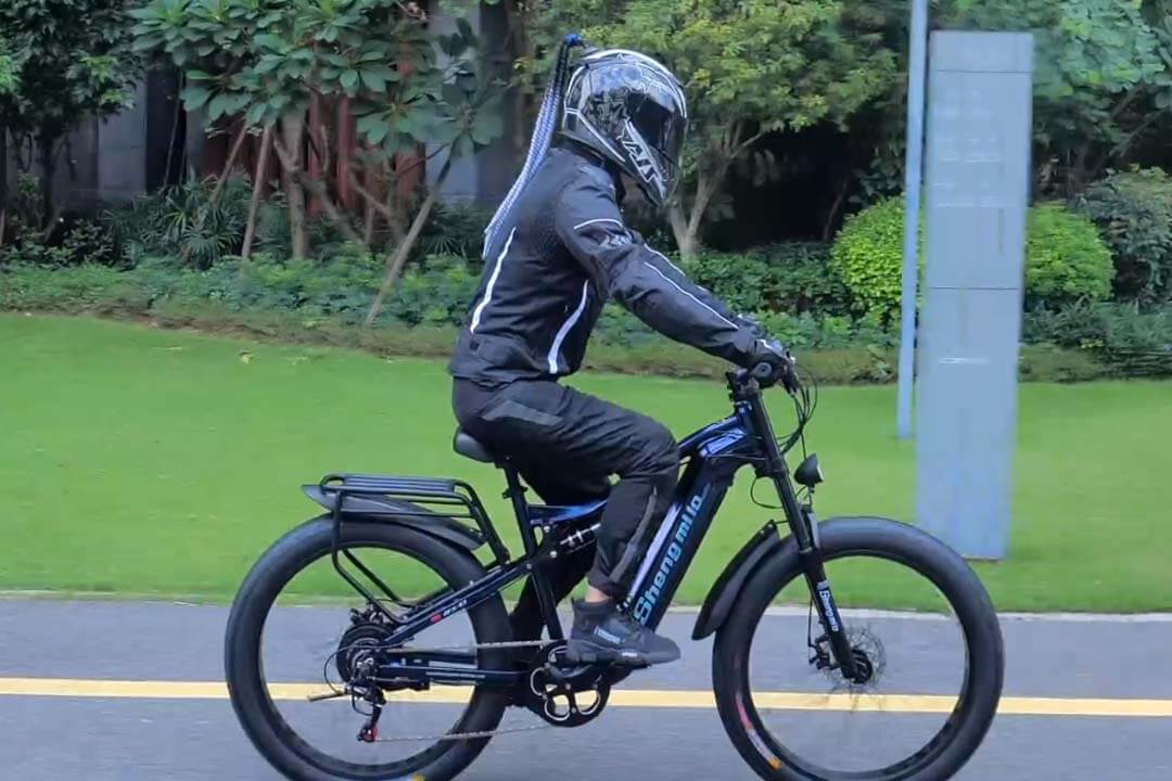 shengmilo mx05 full suspension electric mountain bike