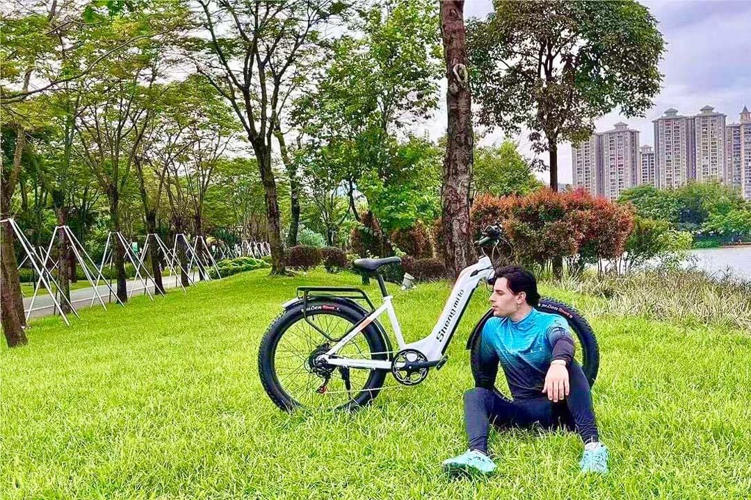 Cómoda bicicleta eléctrica