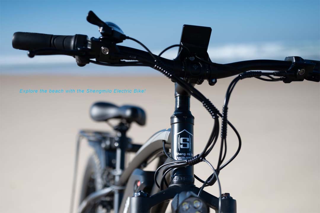 Explore The Beach With The Shengmilo Electric Bike!