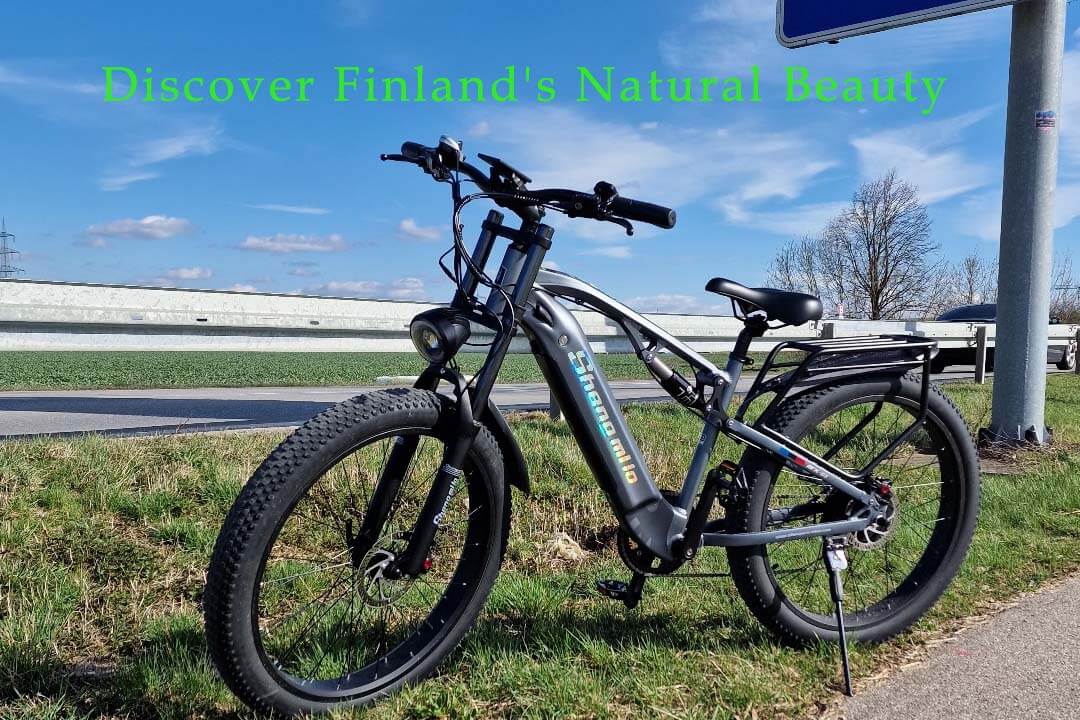 Full suspension electric mountain bike