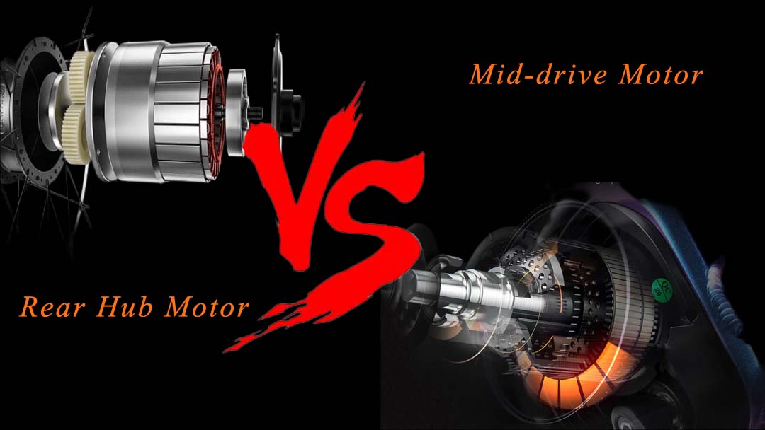 ¿Qué es mejor, un motor de buje trasero o un motor de tracción media?