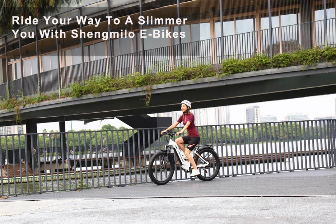 Ábrete camino hacia una persona más delgada con bicicletas eléctricas
