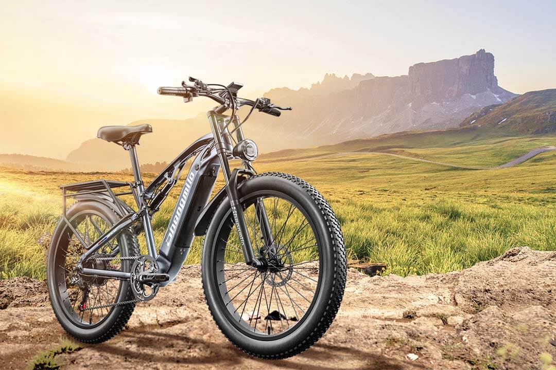 Shengmilo MX04 full suspension electric mountain bike.