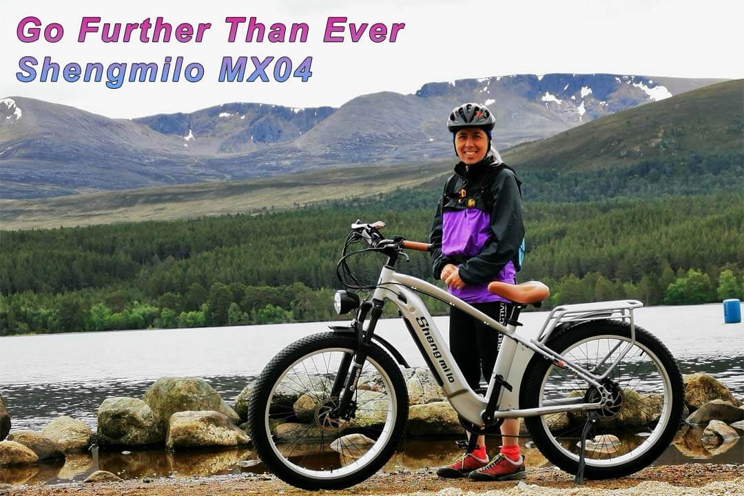 Shengmilo mx04 fat tire e-bike is the best choice for the elderly