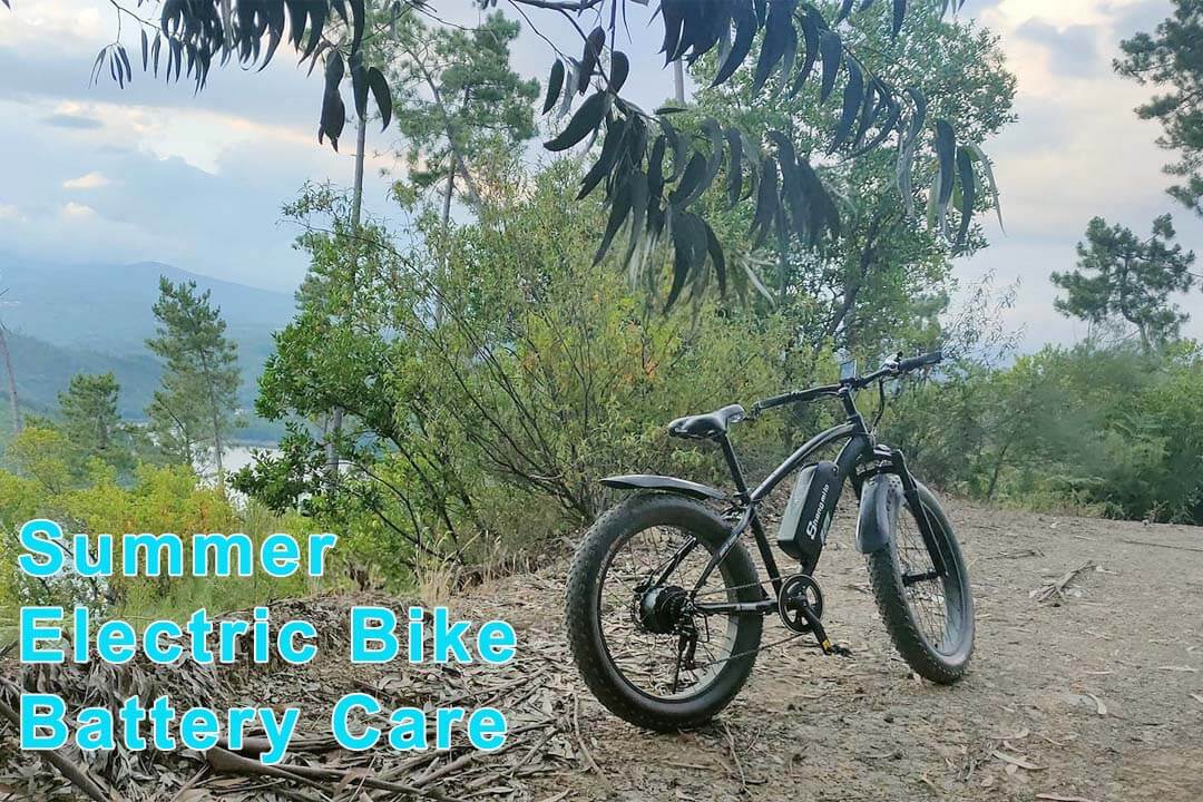 summer electric bike battery care