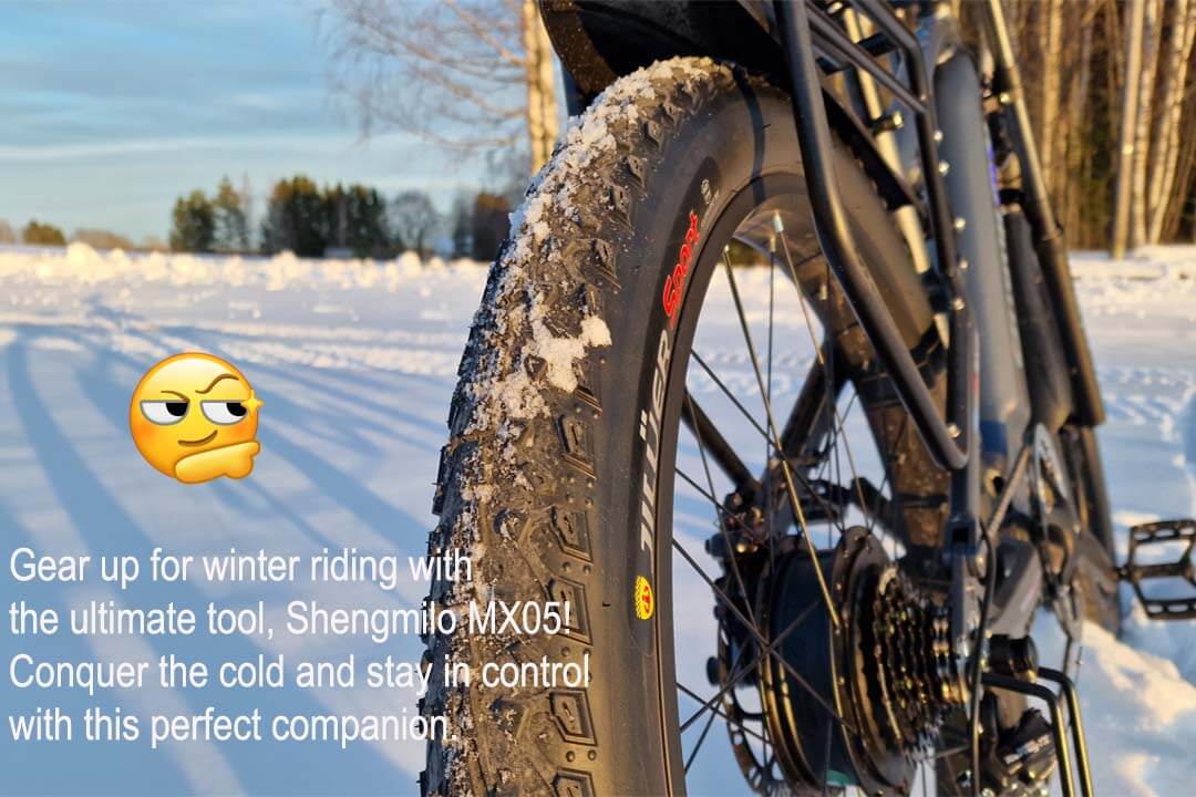 Sagatavojieties ziemas braukšanai ar izcilāko rīku Shengmilo MX05! Pārvariet aukstumu un saglabājiet kontroli ar šo ideālo kompanjonu.