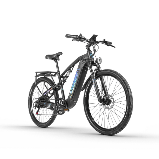 Elektrický horský bicykel Shengmilo S26 27.5×2.1 palcový úzky plášť 48V 17.5AH 90KM Dojazd