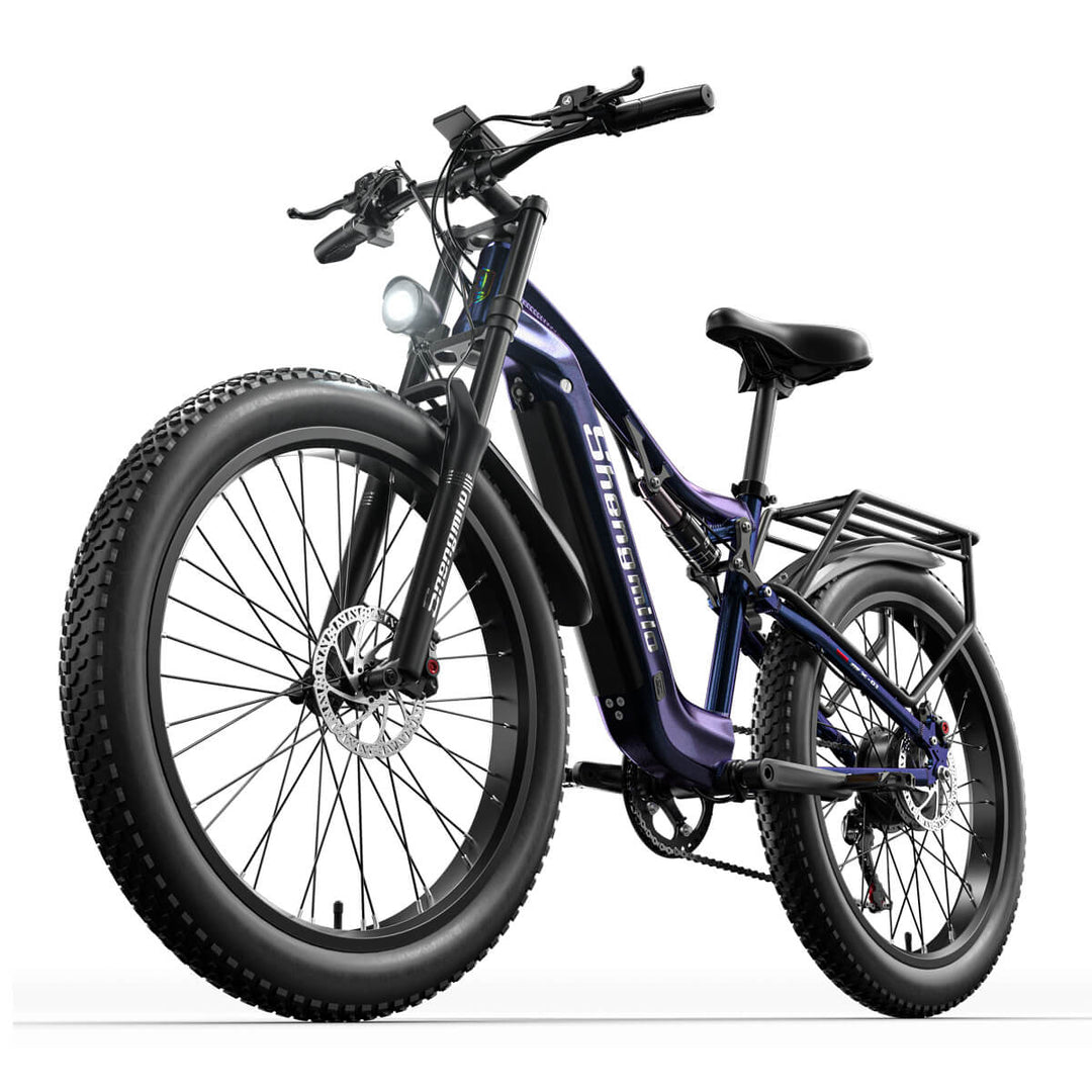 Shengmilo MX03 fuld affjedret e-cykel 48V 17.5AH 90KM