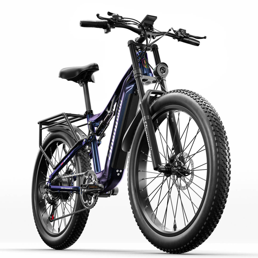 Електронен велосипед Shengmilo MX03 с пълно окачване 48V 17.5AH 90KM