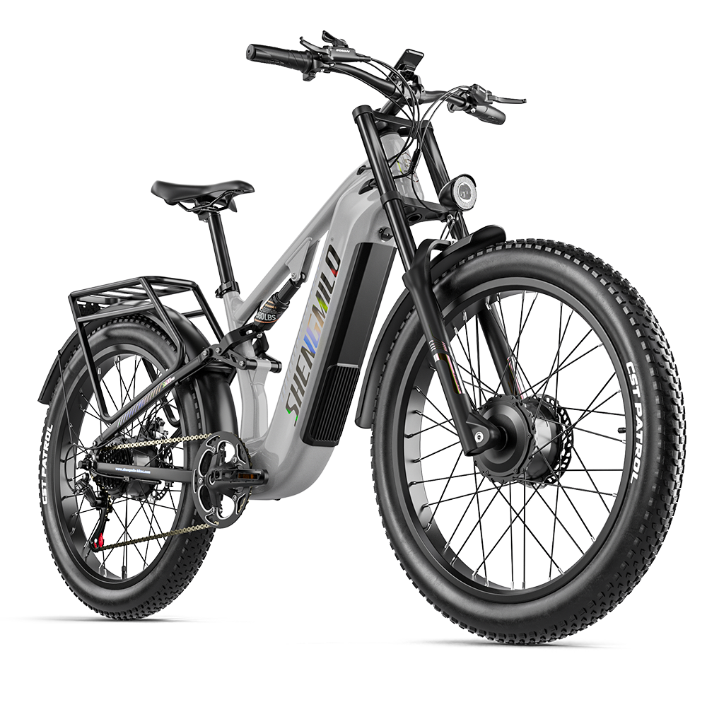 Shengmilo S600PRO 2000W Dual Motor Electric Bike 48V 25Ah Battery