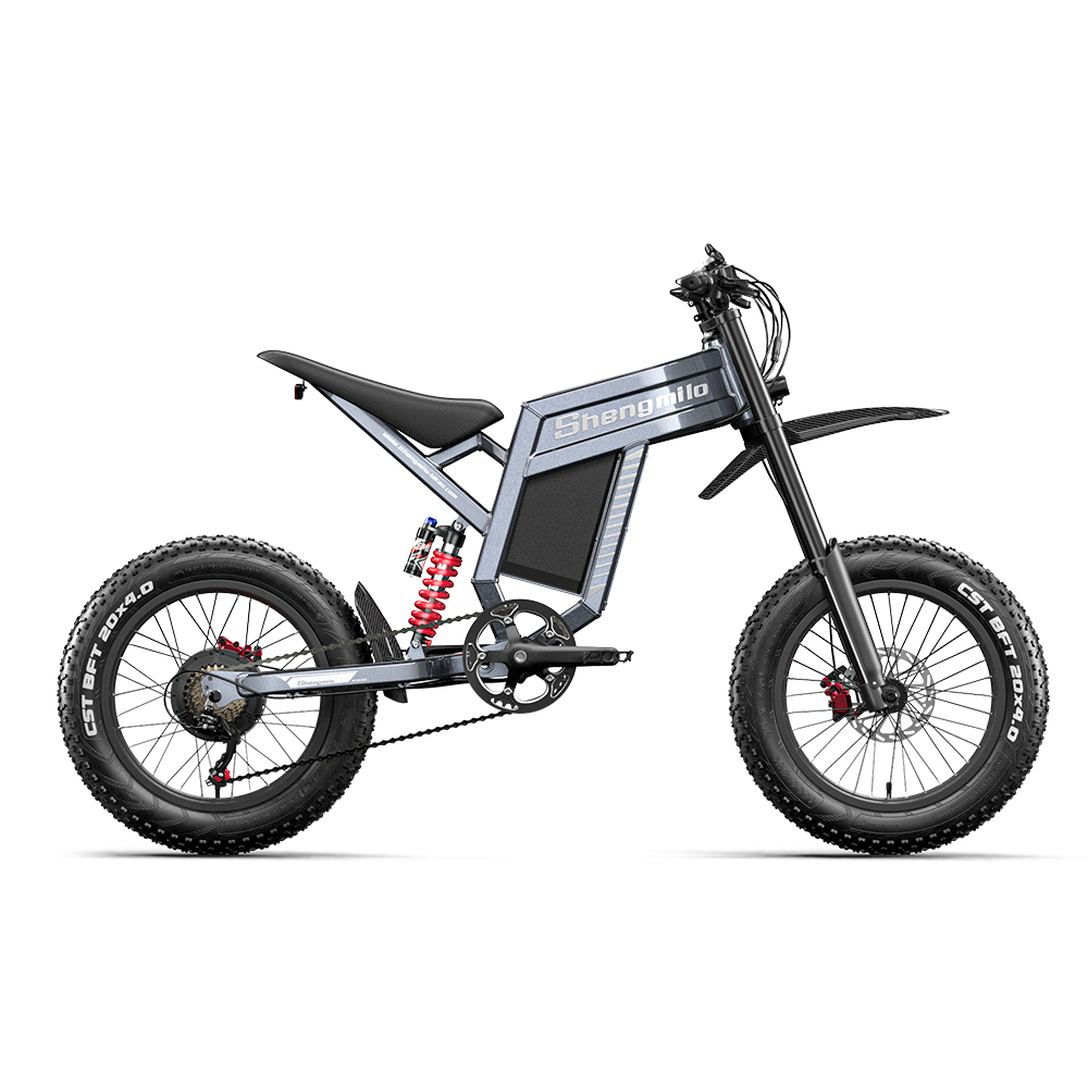 Christmas 🎄🎁Shengmilo S900 Electric Bike with 1500W Power and 60V 30Ah Long-lasting Battery