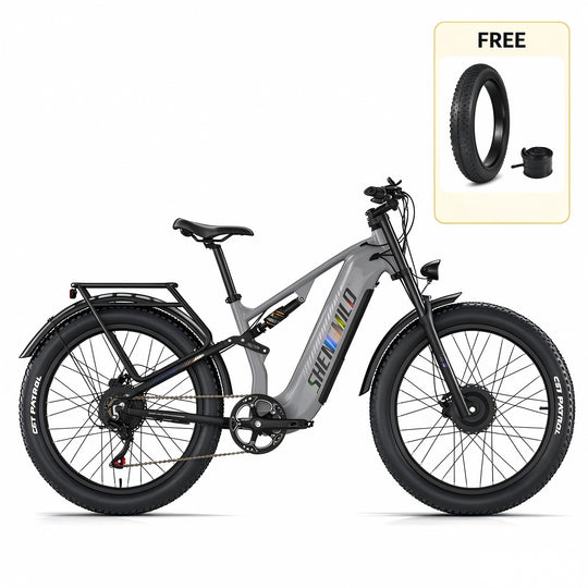 Shengmilo S600PRO 2000W Dual Motor Electric Bike 48V 25Ah Battery