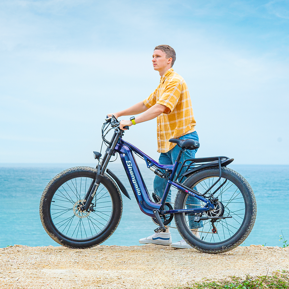 Vélo électrique tout suspendu Shengmilo MX03 48V 17.5AH 90KM