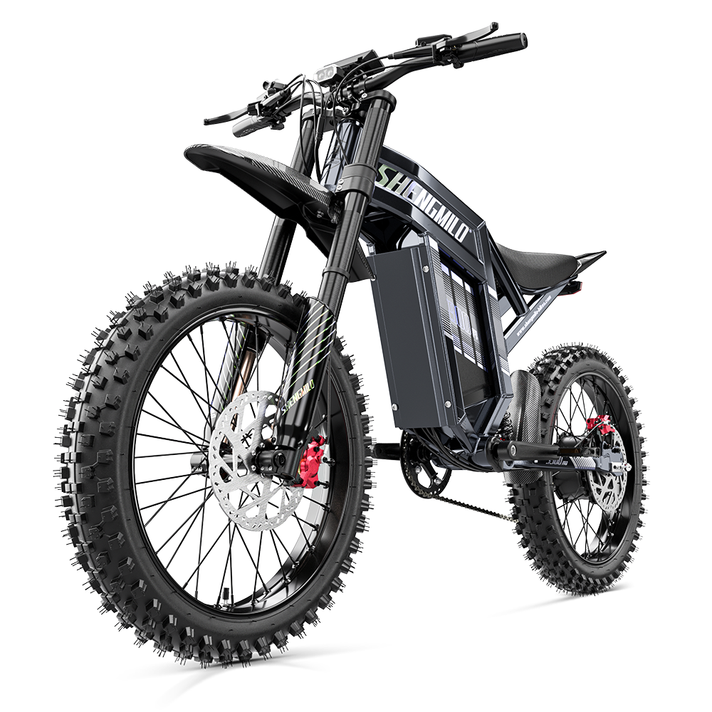 Shengmilo S900 Pro 3000W Electric Bike with 60V 35Ah Battery, Full Suspension E-Bike