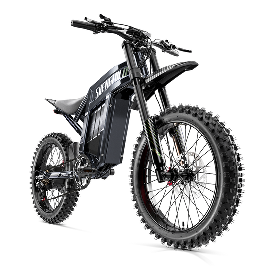 Shengmilo S900 Pro 3000W Electric Bike with 60V 35Ah Battery, Full Suspension E-Bike