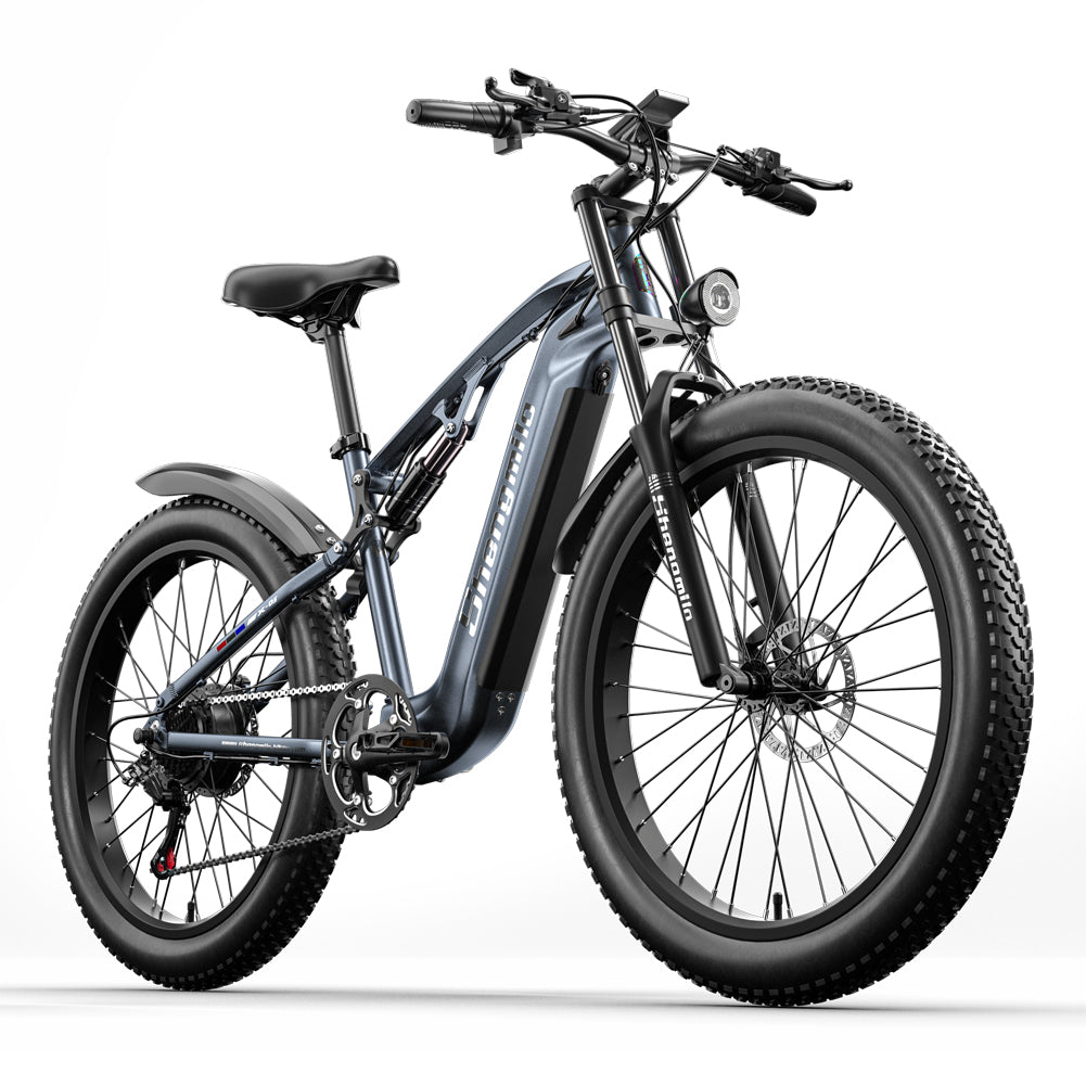 Shengmilo MX05 Electric Mountain Bike 1000W Bafang Motor Max 25km/h 60km Range Fat E-Bike