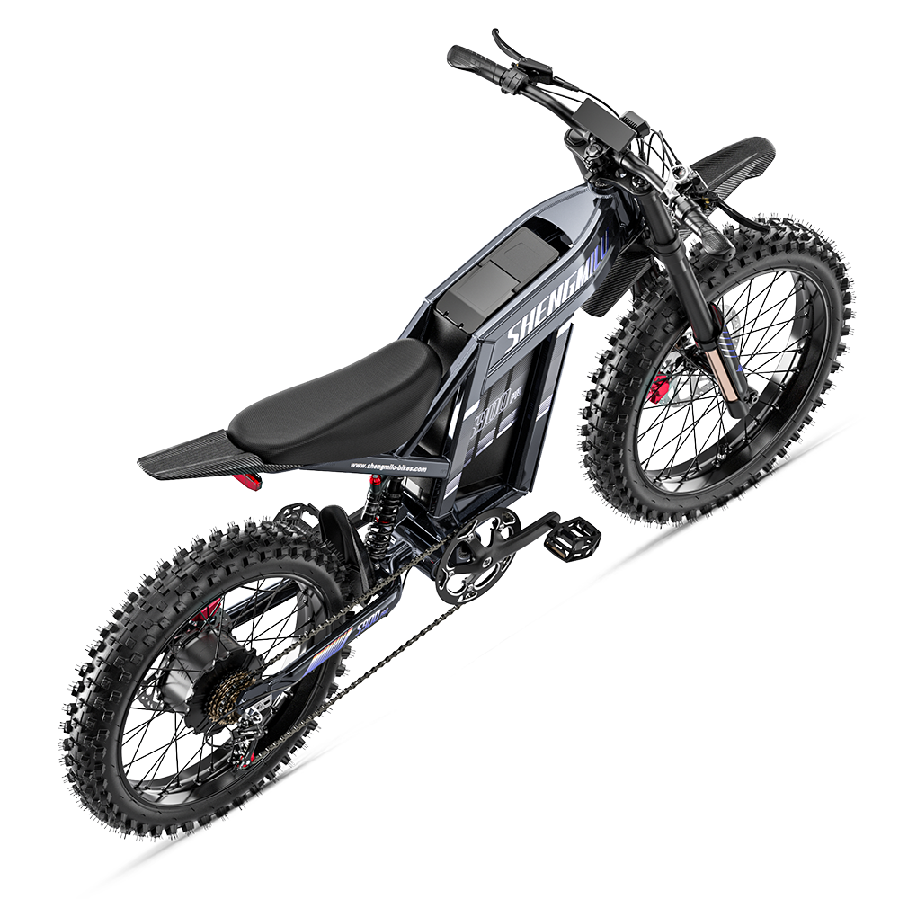 Shengmilo S900 Pro 3000W Electric Bike with 60V 35Ah Battery, Full Suspension E-Bike