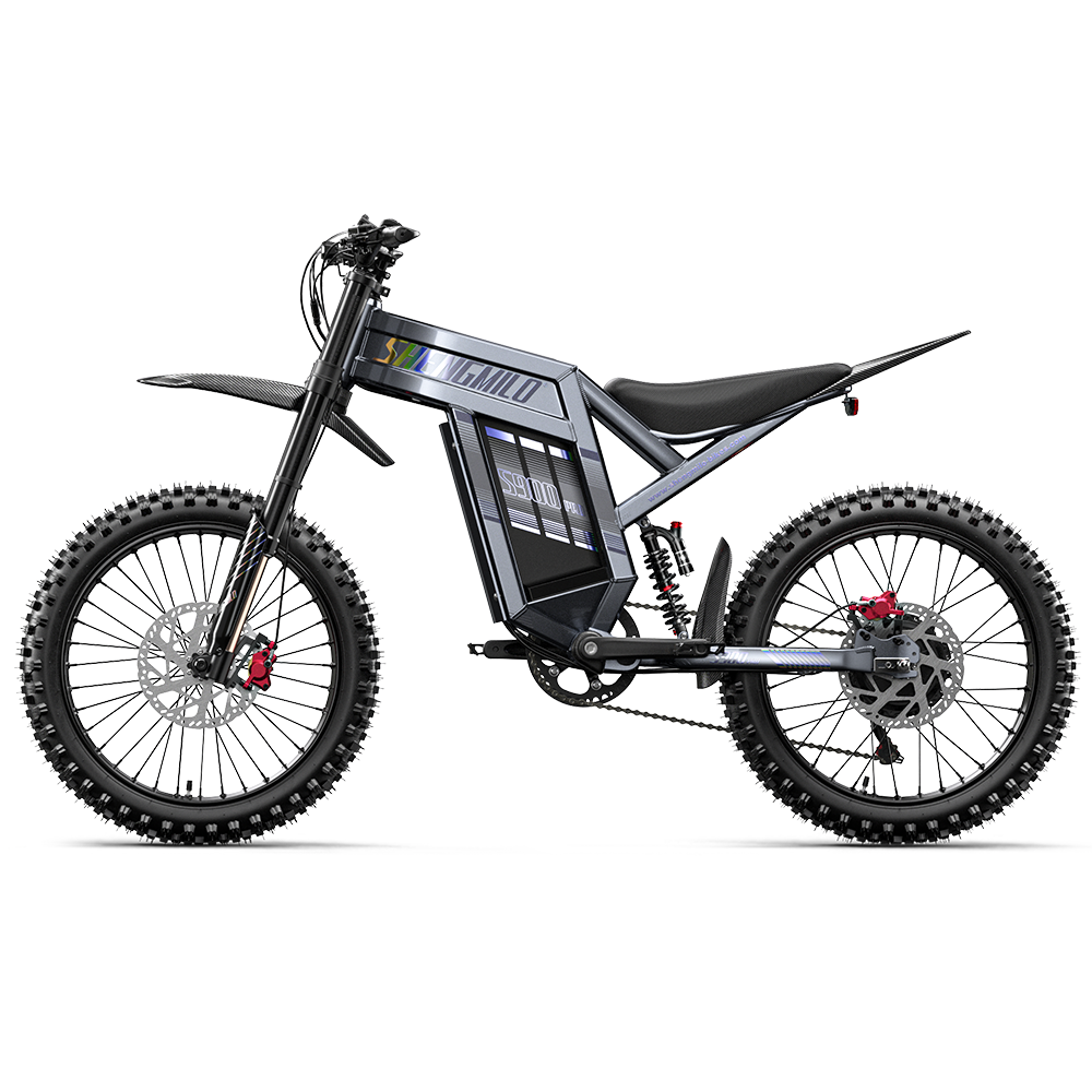 Shengmilo S900 Pro 3000W Electric Bike with 60V 35Ah Battery, Full Suspension E-Bike