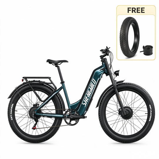 Elektrický bicykel Shengmilo S700PRO 2000W s dvojitým motorom 48V 25Ah