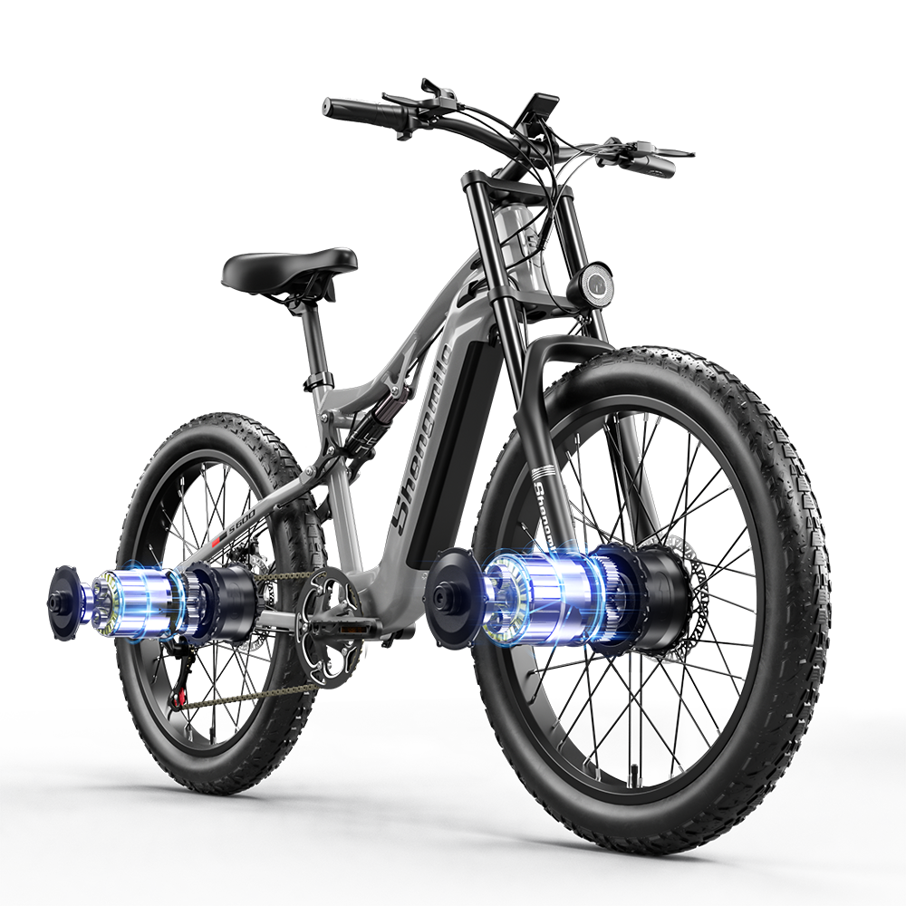 Shengmilo S600 2000W Dual Motor Electric Bike – Shengmilo Shengmilo S600 2000W Dual Motor Electric Bike – Shengmilo