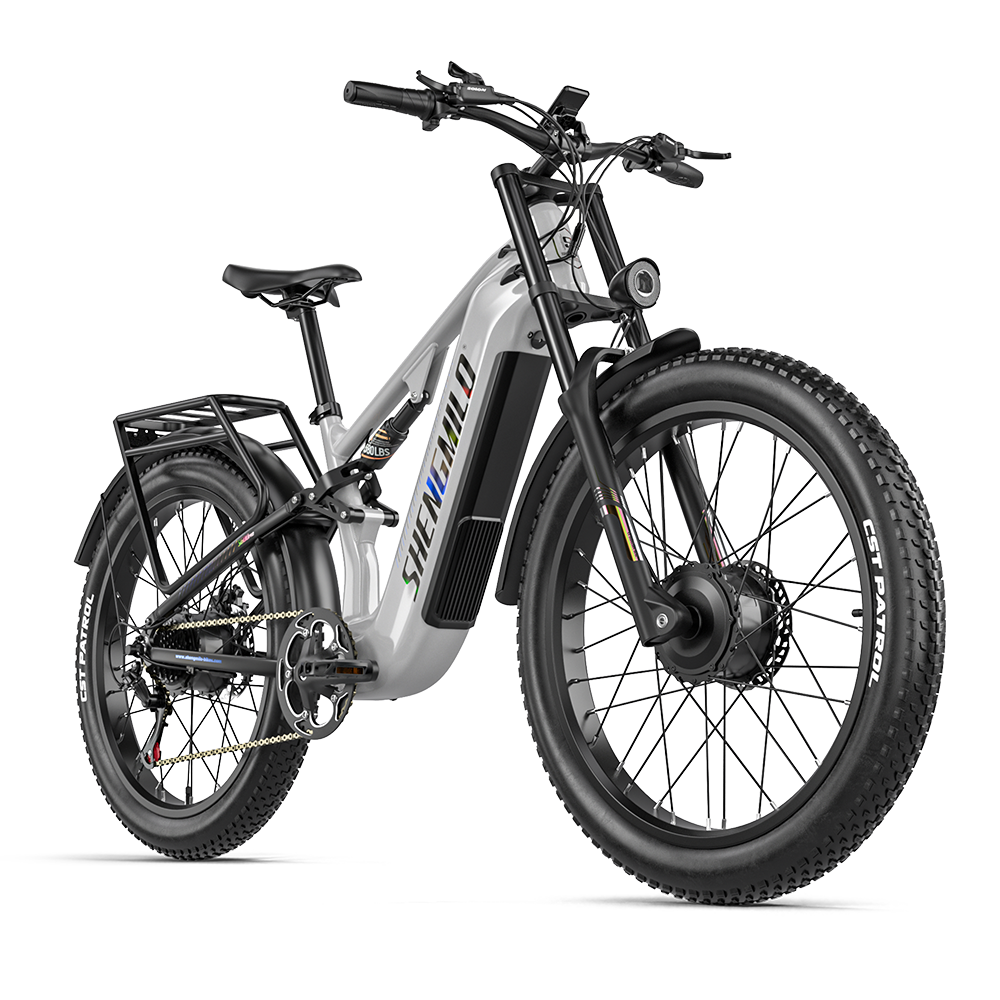 Shengmilo S600PRO 2000W Dual Motor Electric Bike 48V 25Ah Battery