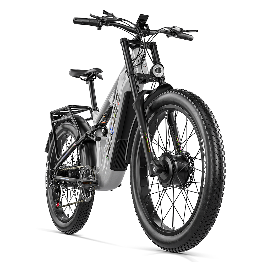 Shengmilo S600PRO 2000W Dual Motor Electric Bike 48V 25Ah Battery