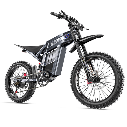 Shengmilo S900 Pro 3000W Electric Bike with 60V 35Ah Battery, Full Suspension E-Bike