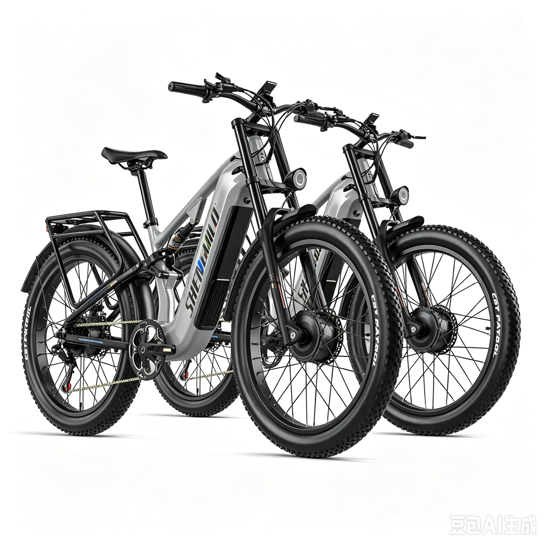 Shengmilo S600PRO 2000W Dual Motor Electric Bike 48V 25Ah Battery
