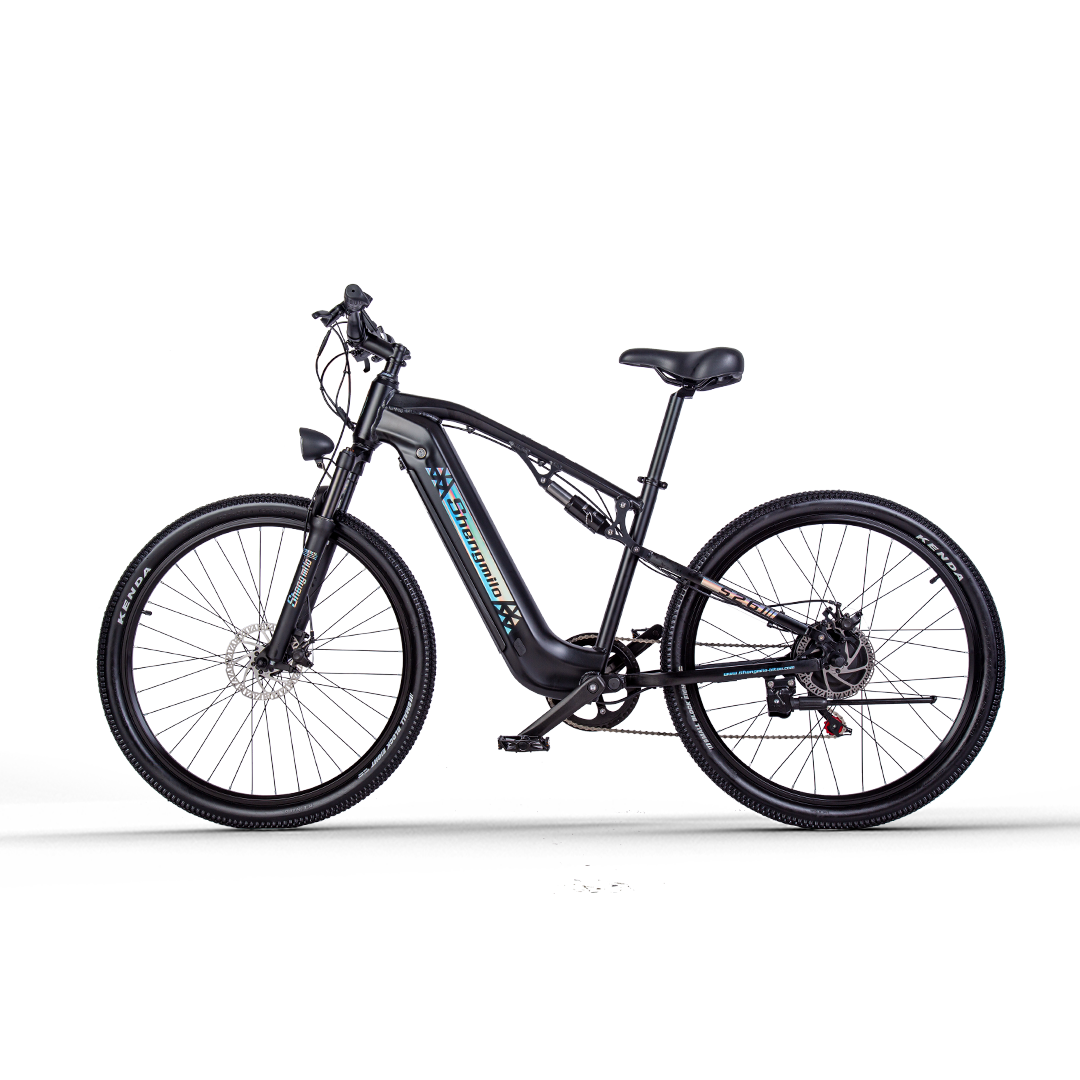 Shengmilo S26 Elektro-Mountainbike 27.5×2.1 Zoll schmaler Reifen 48V 17.5AH 90KM Reichweite