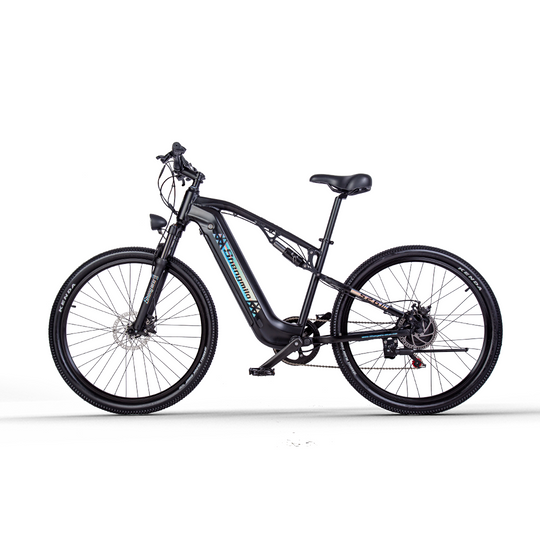 Mountain bike elettrica Shengmilo S26 Pneumatico stretto da 27.5 × 2.1 pollici 48V 17.5AH Gamma 90KM