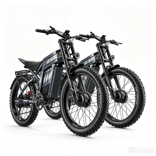 Shengmilo S900PRO 3000W Electric Bike with 60V 35Ah Battery, Full Suspension E-Bike