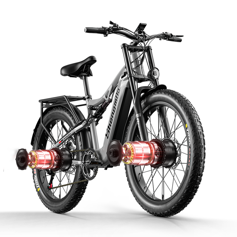 Shengmilo S600 2000W Dual Motor Electric Bike – Shengmilo Shengmilo S600 2000W Dual Motor Electric Bike – Shengmilo