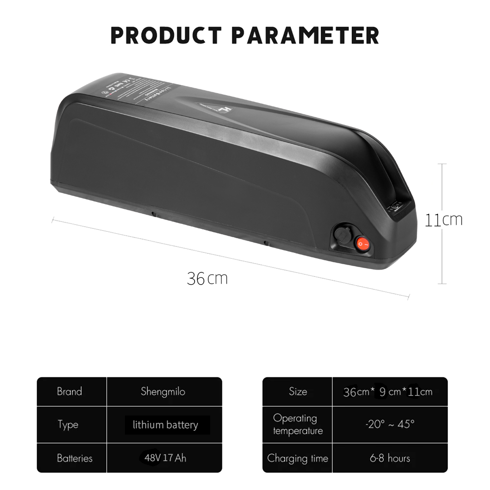 Shengmilo M90/MX02S battery 48V17AH