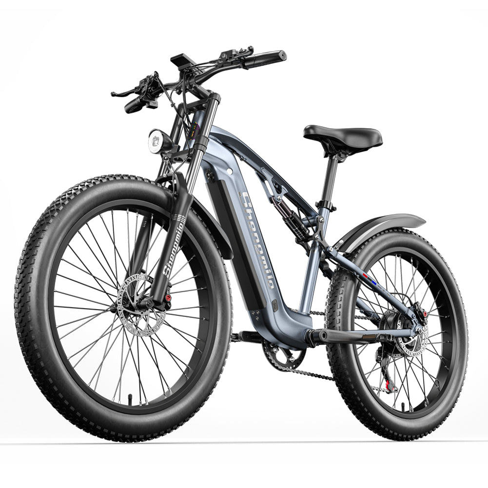 Shengmilo MX05 Full Suspension Electric Mountain Bike 48V 17 5AH 90KM shengmilo-mx05-full-suspension-electric-mountain-bike-48v-17-5ah-90km