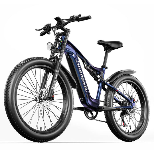 Shengmilo MX03 e-bike com suspensão total 48V 17.5AH 90KM