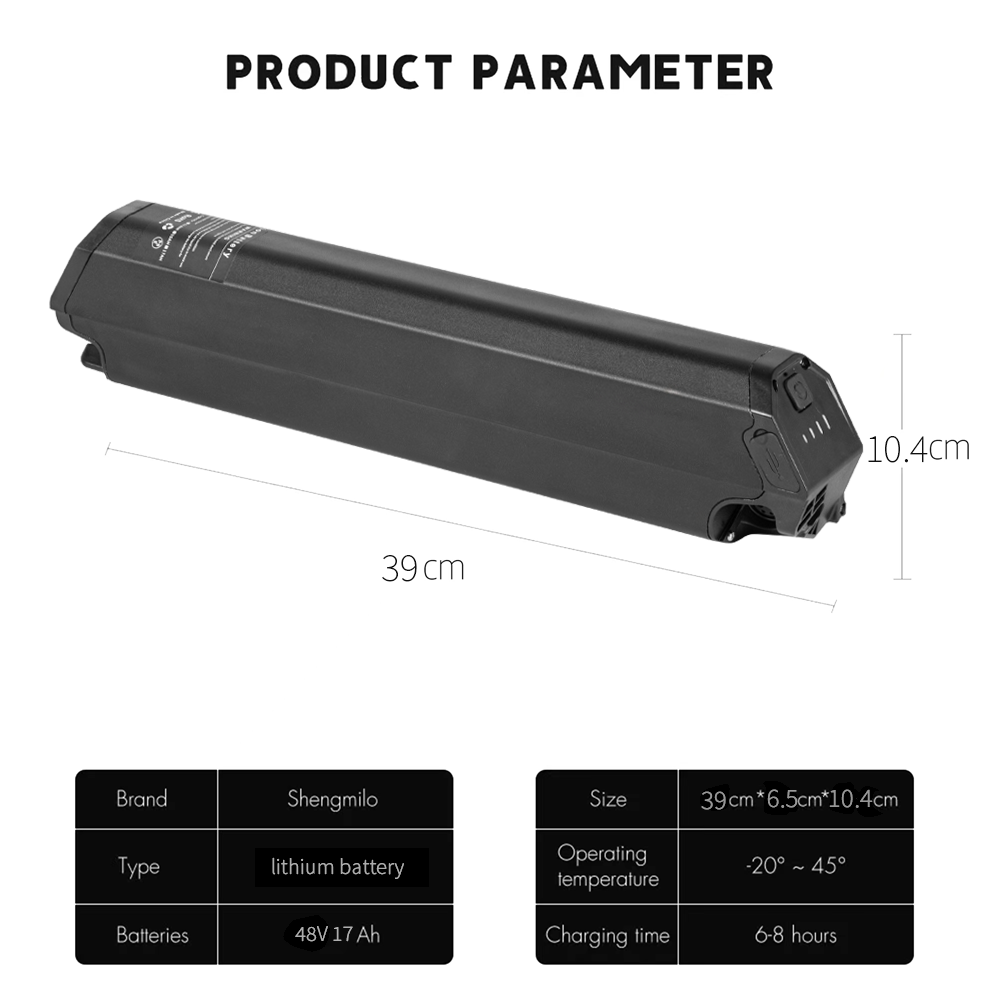 Batterie au lithium Shengmilo MX03 48V 17AH