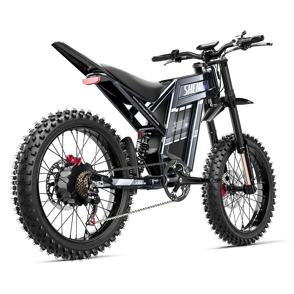 Shengmilo S900 Pro 3000W Electric Bike with 60V 35Ah Battery, Full Suspension E-Bike