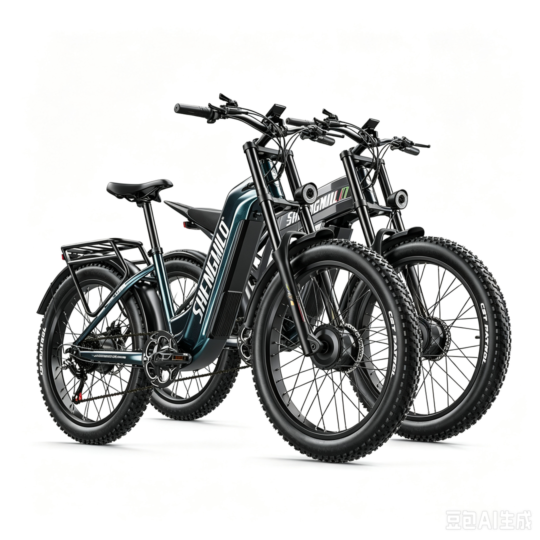Shengmilo S900PRO 3000W Electric Bike with 60V 35Ah Battery, Full Suspension E-Bike