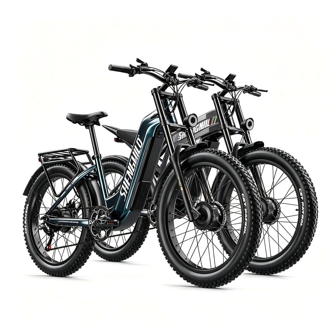 Shengmilo S900PRO 3000W Electric Bike with 60V 35Ah Battery, Full Suspension E-Bike