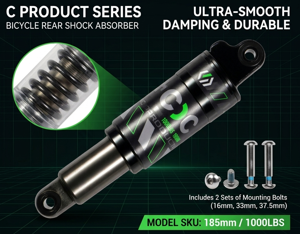 Rear shock absorber