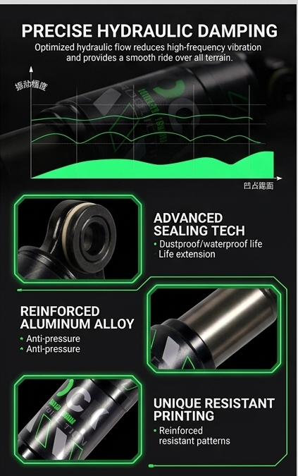 Rear shock absorber