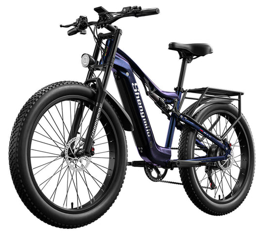 2023 Nova Shengmilo MX03 Full Suspension Mountain Bike Elétrica × 2 EBIKES COMBO